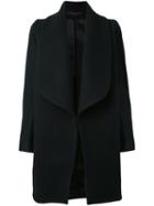 Martin Grant Oversized Coat, Women's, Size: 34, Black, Virgin Wool