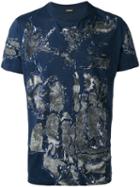 Diesel Printed T-shirt, Men's, Size: Xl, Blue, Cotton