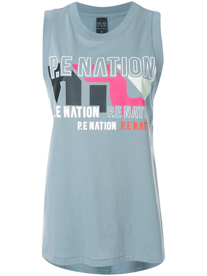 P.e Nation Co-driver Tank Top - Blue