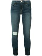 Frame Denim Le Skinny De Jeanne Mid-rise Jeans, Women's, Size: 29, Blue, Cotton