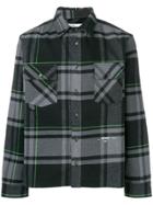 Off-white Checked Shirt - Grey