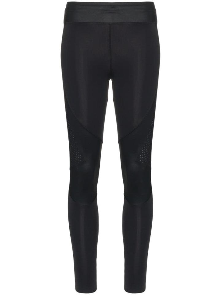 Charli Cohen Laser-cut Stretch Leggings - Black