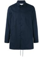 Ganryu Comme Des Garcons - Peachskin Coat - Men - Cotton/nylon/polyester - S, Blue, Cotton/nylon/polyester