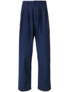 Universal Works Classic Straight-leg Trousers - Blue