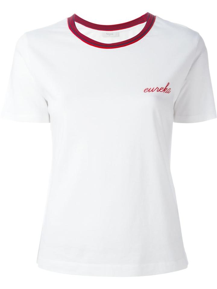 Paul By Paul Smith Contrast Collar T-shirt