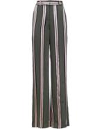 Adam Lippes Relaxed Wide Leg Trousers, Women's, Size: 8, Green, Viscose