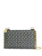 Red Valentino Red(v) Flower Puzzle Cross Body Bag - Grey