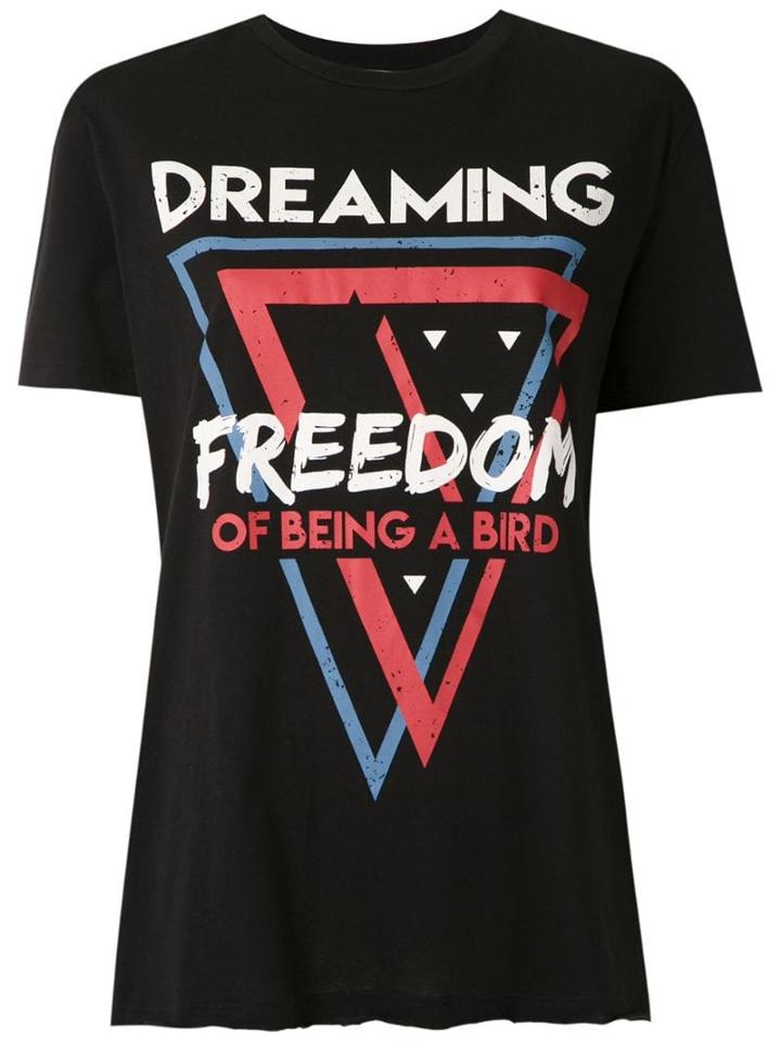 Nk Skin Karen Printed T-shirt - Black