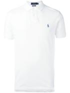 Polo Ralph Lauren Embroidered Logo Polo Shirt, Men's, Size: Medium, White, Cotton