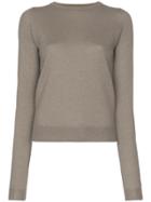 Rick Owens Knitted Cashmere Jumper - Grey