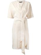 Isabel Marant Sienna Dress, Women's, Size: 38, Nude/neutrals, Silk/cupro/cotton