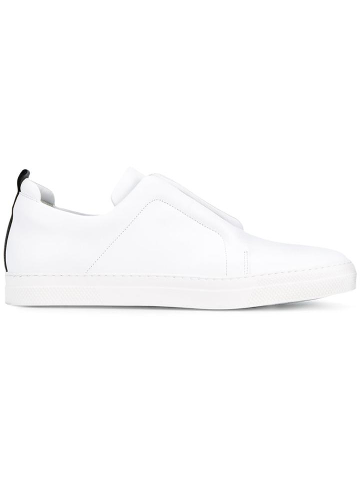 Pierre Hardy Slip-on Sneakers - White