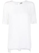 Adam Lippes Short-sleeve 'swing' Top, Women's, Size: 0, White, Viscose
