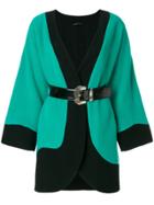 Versace Vintage Caban Coat - Green