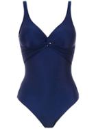 Lygia & Nanny Maillot Adriana Microfibra Lisa - Blue