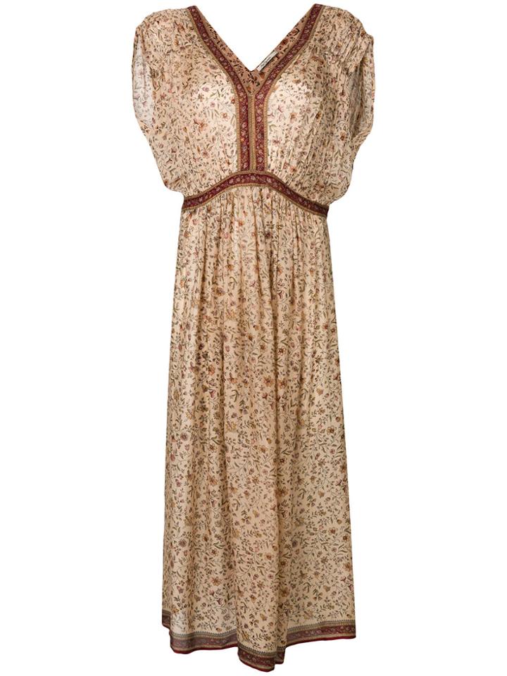 Mes Demoiselles Floral Carthage Dress - Nude & Neutrals
