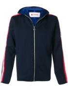 Invicta Side Stripe Hooded Jacket - Blue