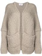 Snobby Sheep Oversized Knitted Cardigan - Neutrals