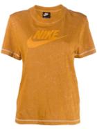 Nike Printed Logo T-shirt - Orange