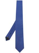 Emporio Armani Chevron Tie - Blue
