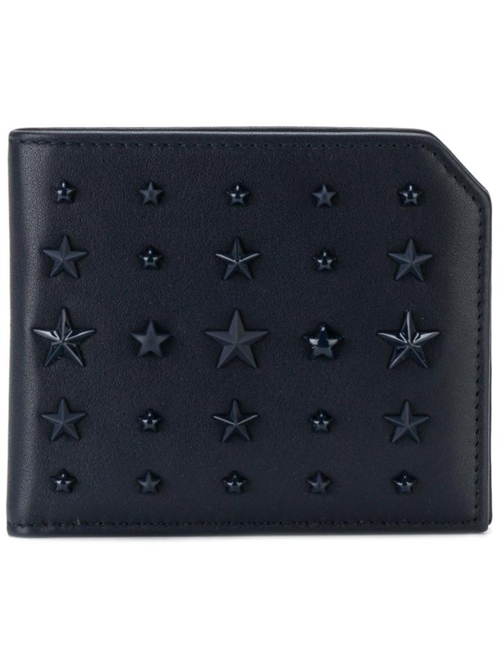 Jimmy Choo Star Studded Wallet - Blue