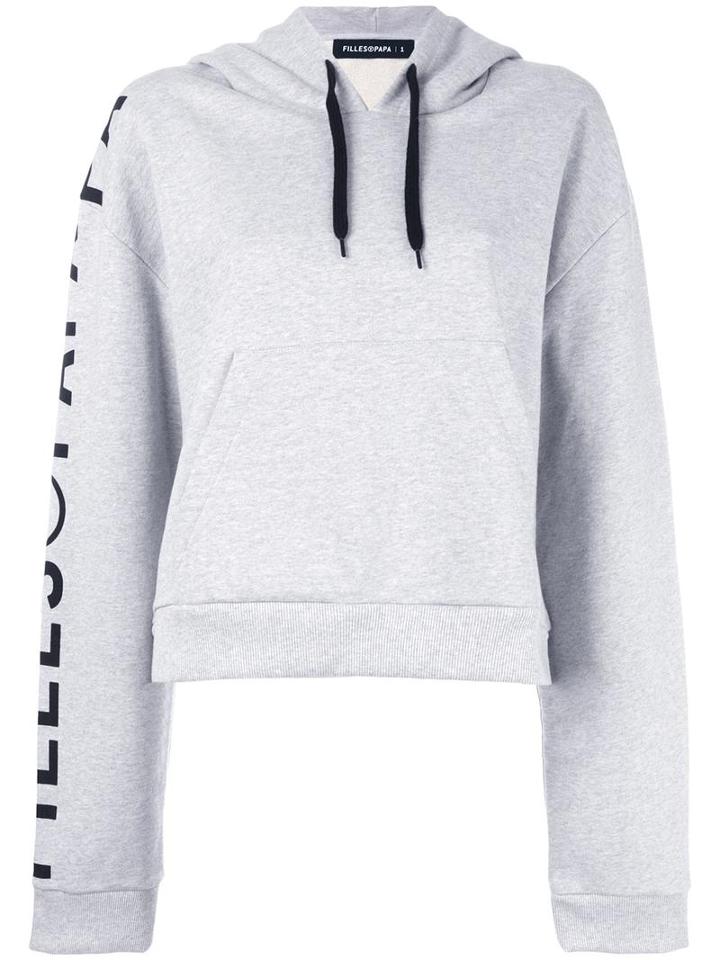 Filles A Papa Tiger Hoodie, Women's, Size: 0, Grey, Cotton