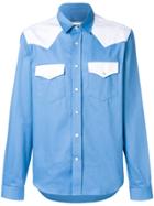 Ami Alexandre Mattiussi Cowboy Shirt - Blue