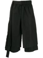 Craig Green Layered Wide Track Shorts - Black