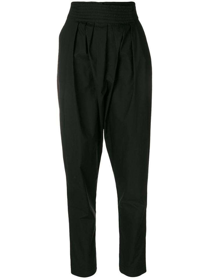 Philosophy Di Lorenzo Serafini Cropped Harem Pants - Black
