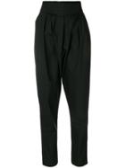 Philosophy Di Lorenzo Serafini Cropped Harem Pants - Black