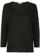 Cruciani Fine-knit Sweater - Black