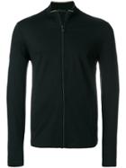 Prada Zip Through Sweatshirt - Black