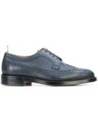 Thom Browne Grainy Finish Brogues - Blue