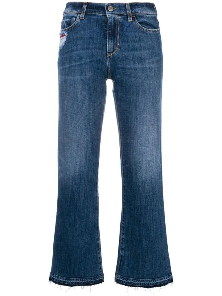 Pinko Margot Cropped Jeans - Blue