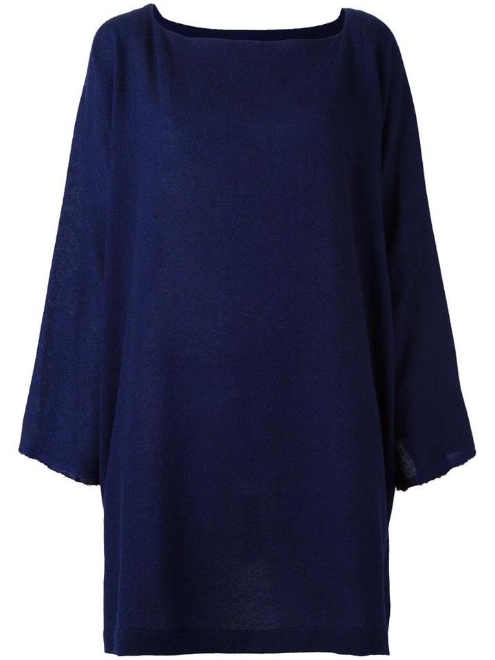 Daniela Gregis Loose Fit Jumper, Women's, Size: 2, Blue, Cashmere