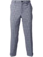 Loveless Checked Cropped Trousers