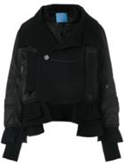 Undercover Cropped Jacket - Black