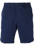 Ami Alexandre Mattiussi Bermuda Shorts, Men's, Size: Large, Blue, Cotton/spandex/elastane