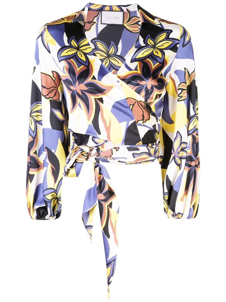 Alexis Bonet Printed Top - Yellow