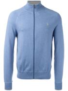 Polo Ralph Lauren Zip Up Cardigan, Men's, Size: Small, Blue, Cotton