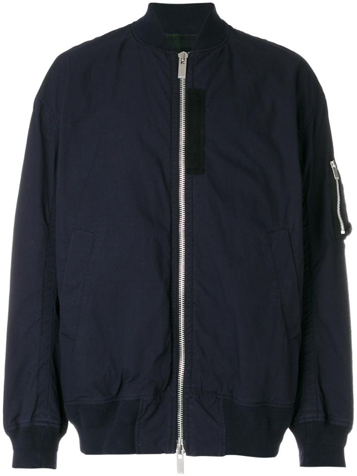 Sacai Classic Bomber Jacket - Blue