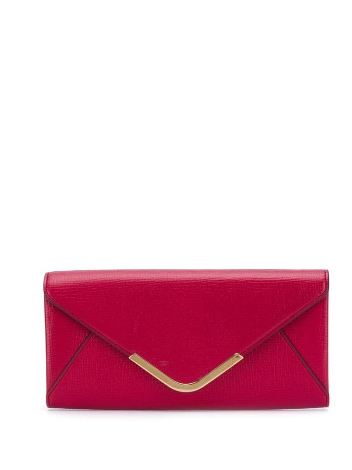 Anya Hindmarch Continental Envelope Wallet - Red
