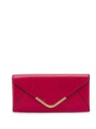 Anya Hindmarch Continental Envelope Wallet - Red