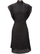 Nehera Linen Dress, Women's, Size: 36, Black, Hemp