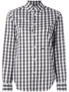 Dsquared2 Checked Shirt, Women's, Size: 40, Grey, Cotton/polyamide/spandex/elastane