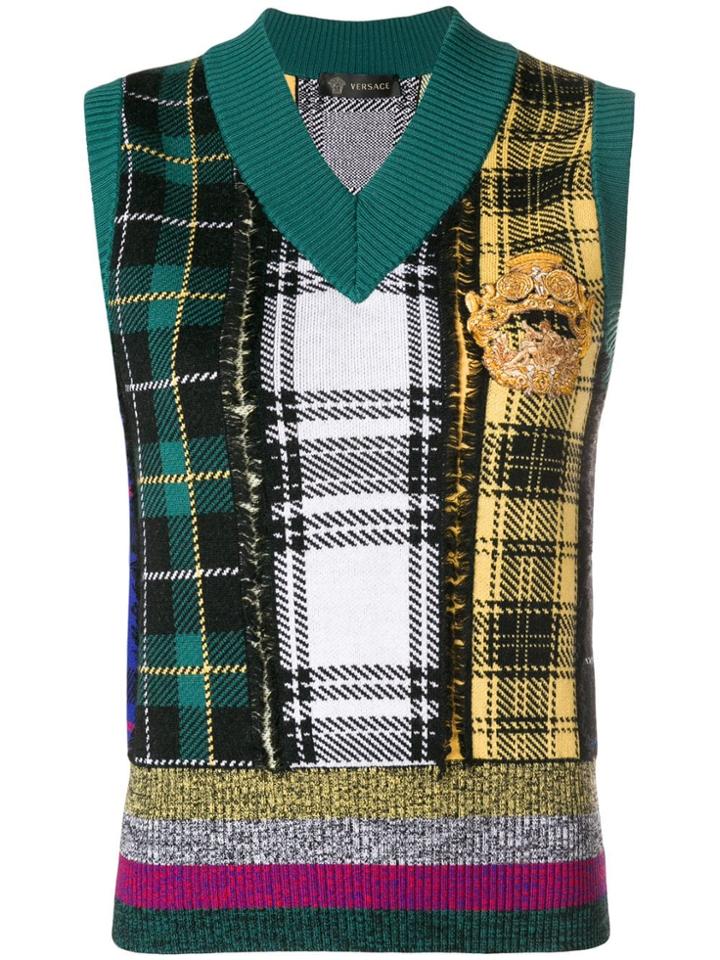 Versace Sleeveless Pullover - Green