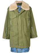 3.1 Phillip Lim Utility Jacket With Inner Vest - Green