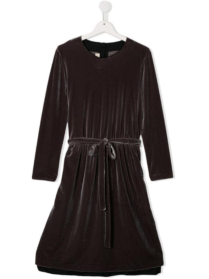 Caffe' D'orzo Teen Long-sleeved Dress - Green