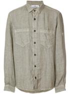 Stone Island Classic Flax Shirt - Green