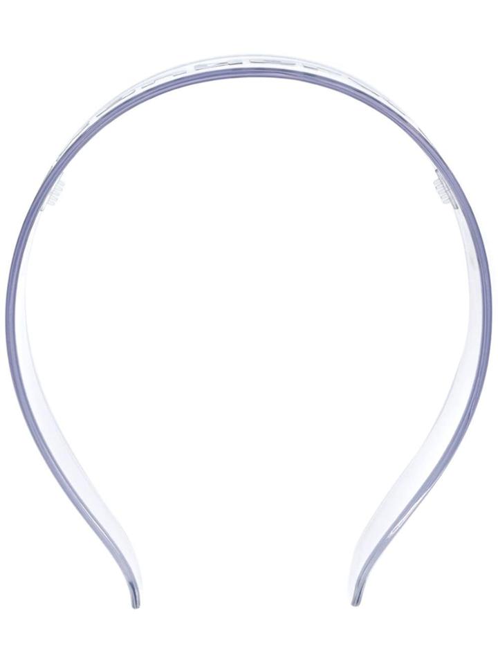 Alexander Wang Logo Print Headband - White
